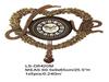 polyresin clock