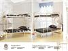 metal bunk bed