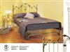 metal bed finished brass