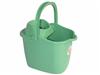 Plastic bucket with wheels