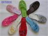 Beaded slippers