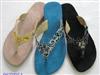 Beaded slippers