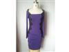 Polyester knitting dress dress