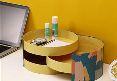 3 layers Round paper box