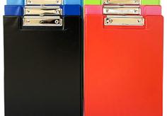 A4��double page PP Cardboard Clipboard Folder